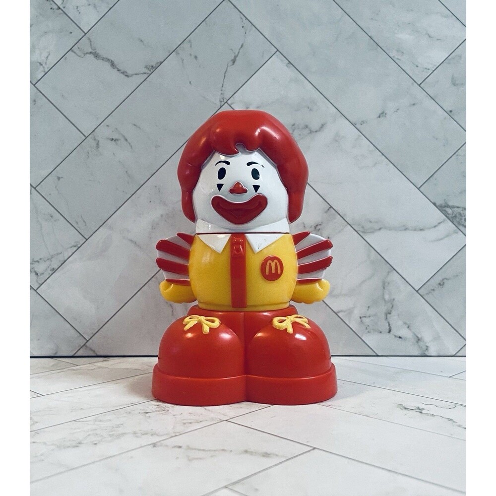 Vintage McDonald's Ronald McDonald Fisher Price Fisher Price Stackable
